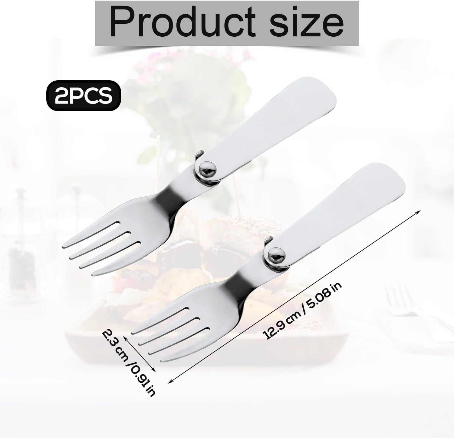 BOXOB 2PCS Replacement Fork for Thermos