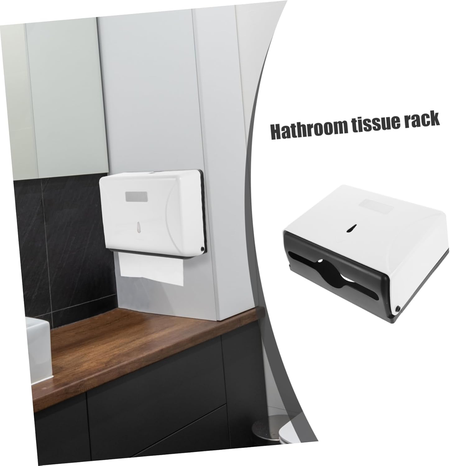 Elegant Touchless Wall-Mounted Tissue Box