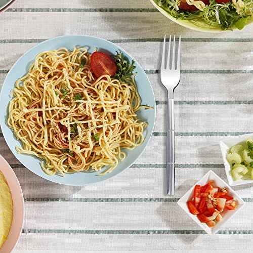 Lesbin 12-Piece Stainless Steel Dinner Forks 797-Inch