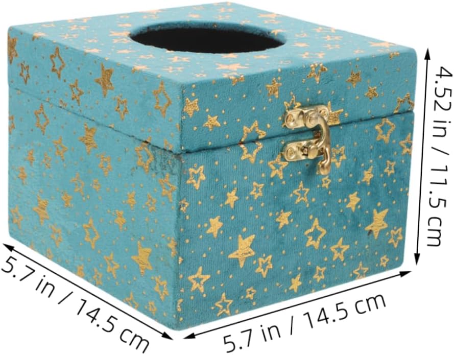 Elegant Retro Tissue Box Covers for Home Bathroom