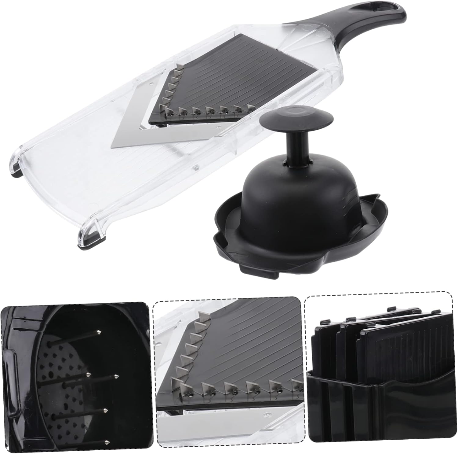 VINTORKY Multifunctional Lemon Slicer Fruit Chopper Kitchen Tool for Easy Vegetable Preparation