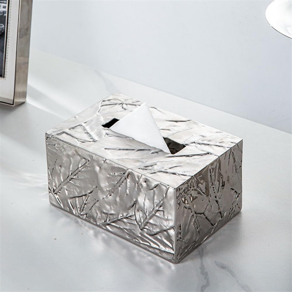 Luxury Stainless Steel Tissue Box