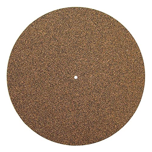Audiophile Tapis antistatique en liège pour tourne-disque vinyle 3 mm - Les Beatles, Paul McCartney, John Lennon, RIngo Starr, George Harrison Audiophile Tapis antistatique en liège pour tourne-disque vinyle 3 mm