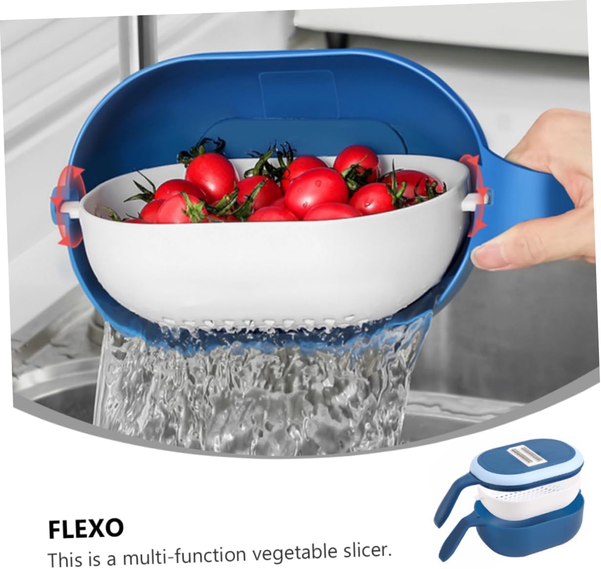 ABOOFAN Multi-Functional Veggie Slicer Cutter Grater Dicer Egg Separator