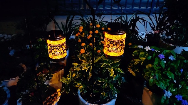 Hummingbird Solar Lanterns Outdoor Waterproof Garden Decor, Birthday Gifts for Christmas Women Mom Grandma, Metal Hanging Solar Lights for Yard Patio Pathway Backyard Porch - Image 8