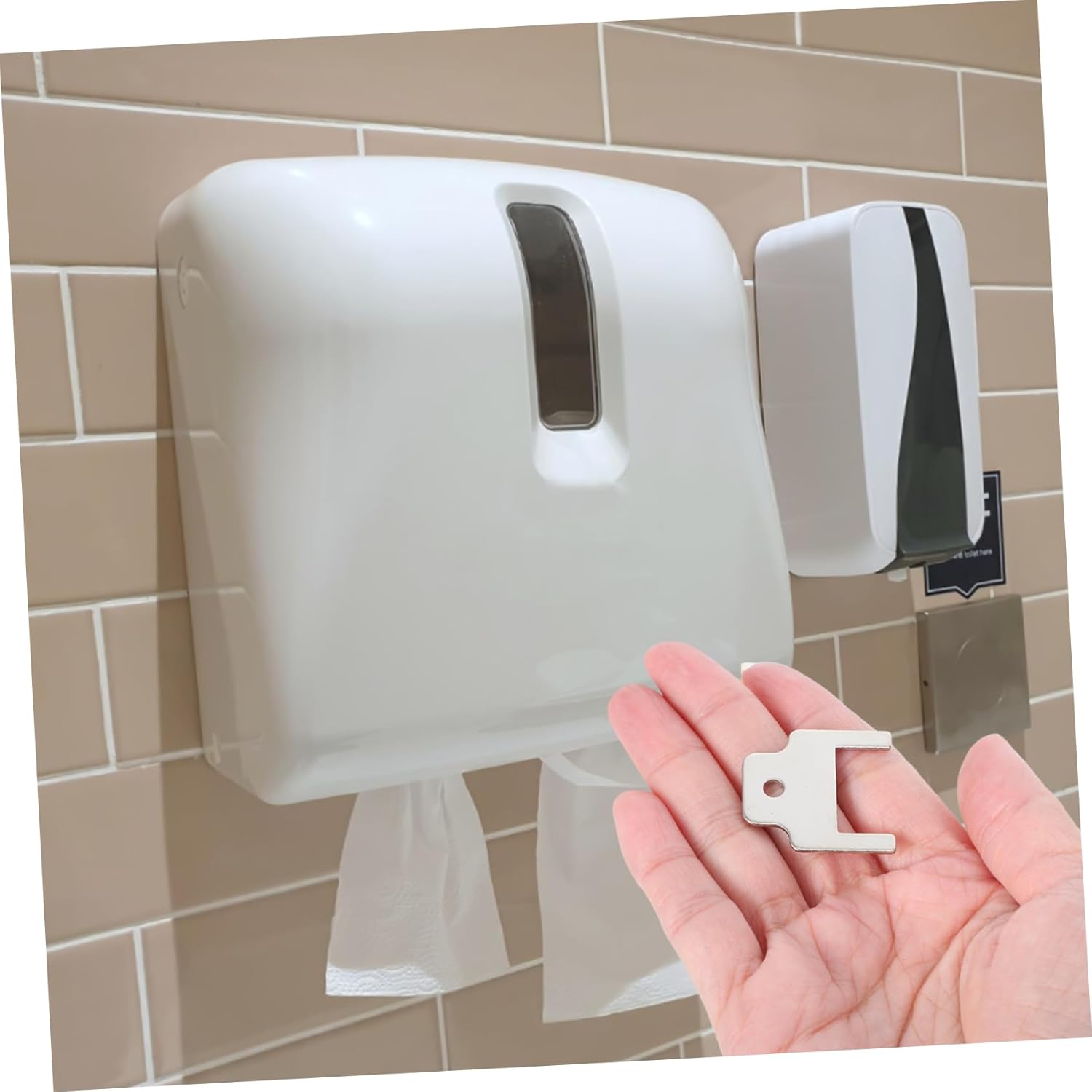 Toilet Paper Case Key
