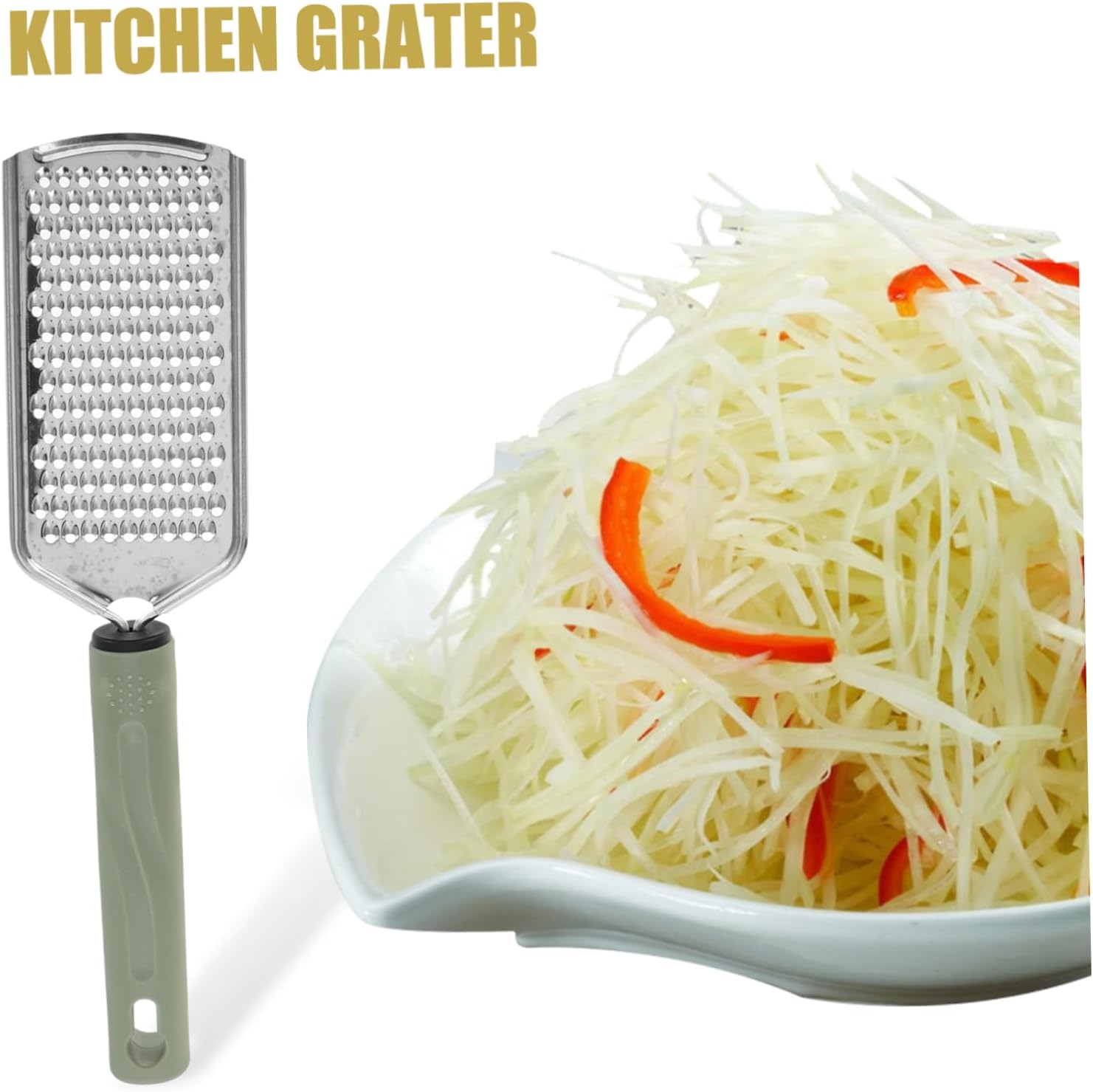 Ergonomic Handheld Multi-function Cheese Grater Set for Lemon Garlic Ginger