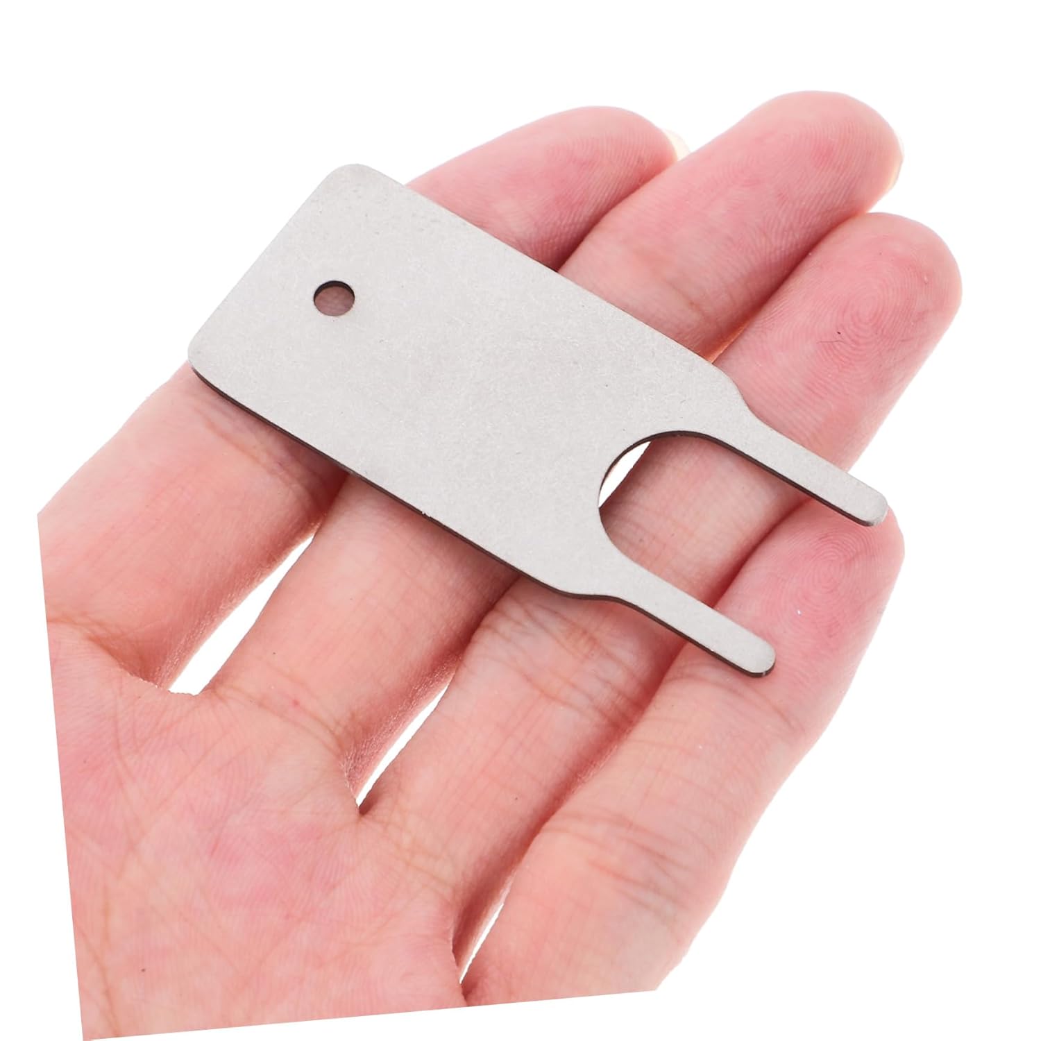 Compact Metal Toilet Paper Dispenser Key with Modern Design