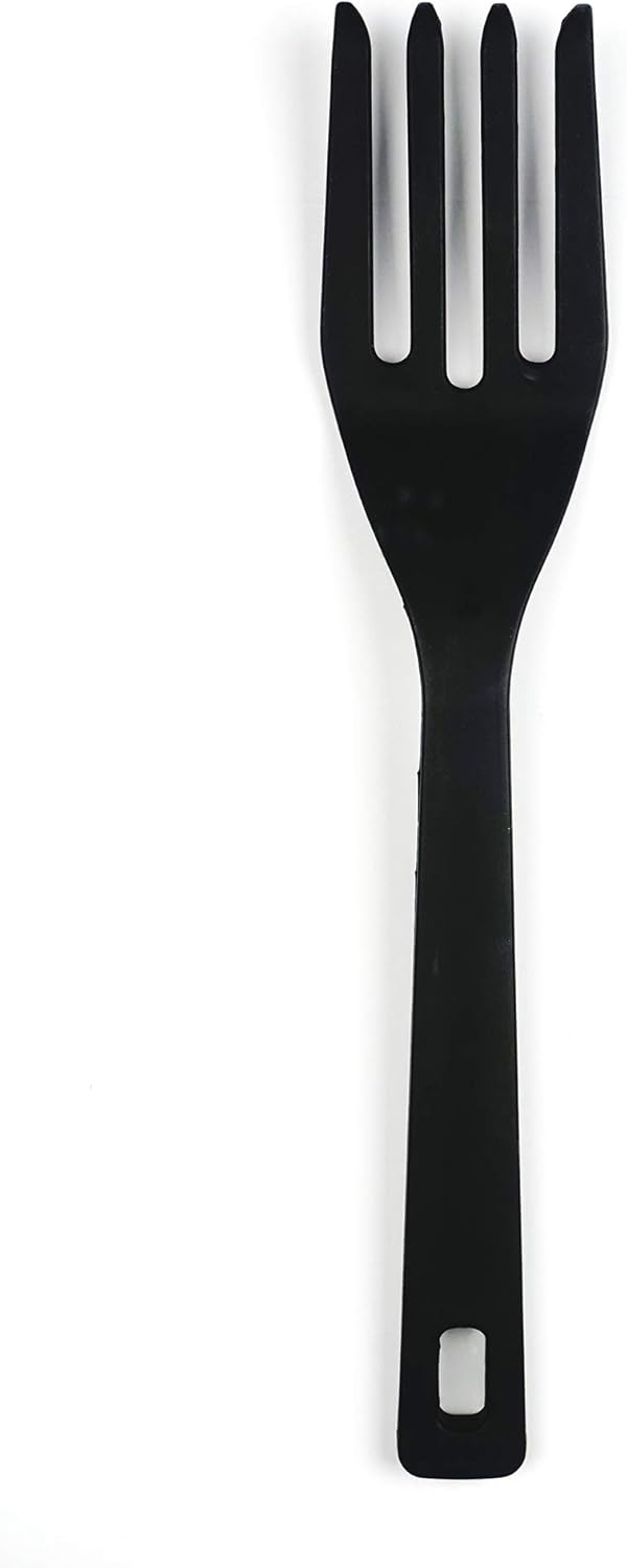 Perfect Mixing Tool 599 Black silicone fork Heat Resistant Easy Mixing