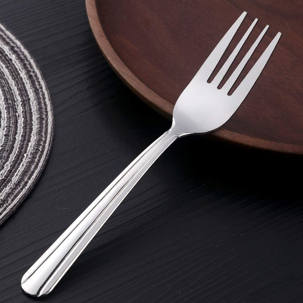 Stainless Steel Dinner Fork Set Perfect for Hosting and Everyday Use