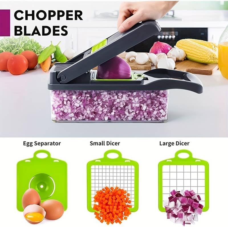 Long-Lasting Multifunctional Vegetable Chopper