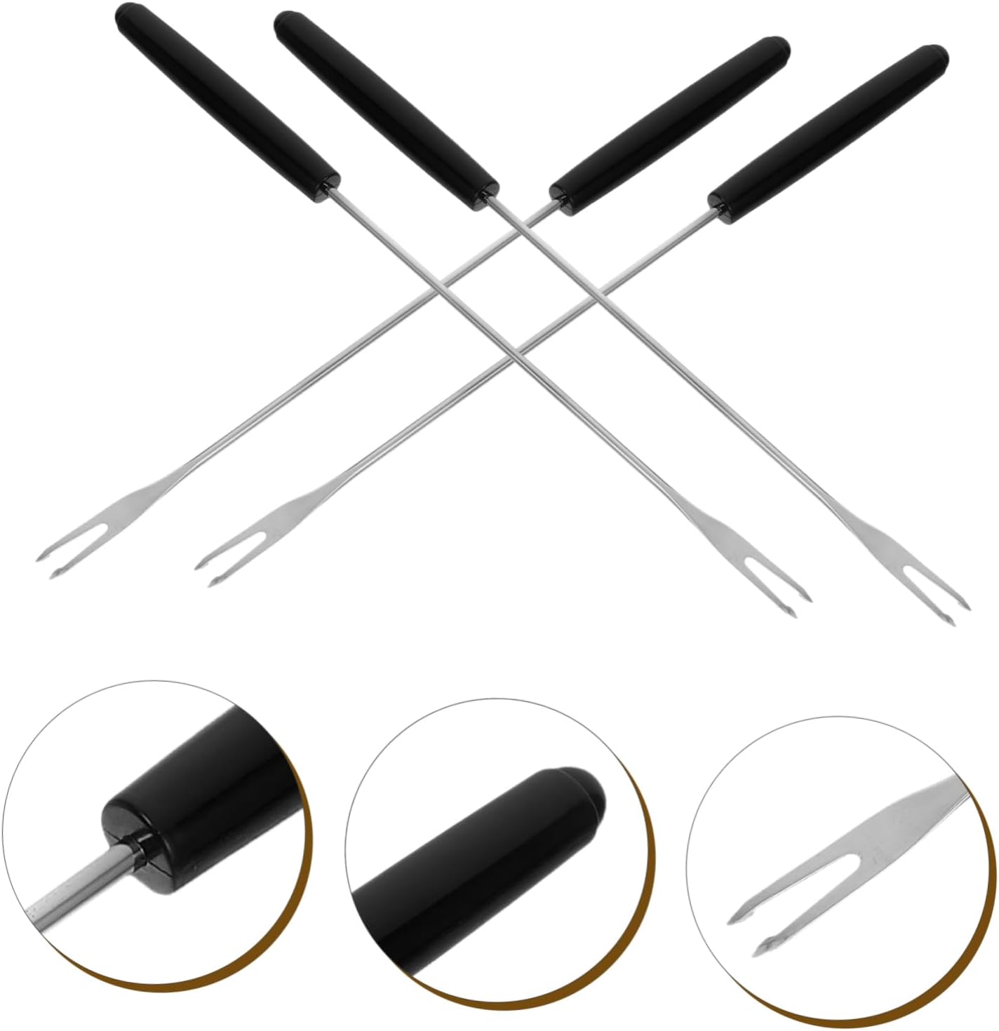VOSAREA 6pc Multi-Use Grill Fork Set
