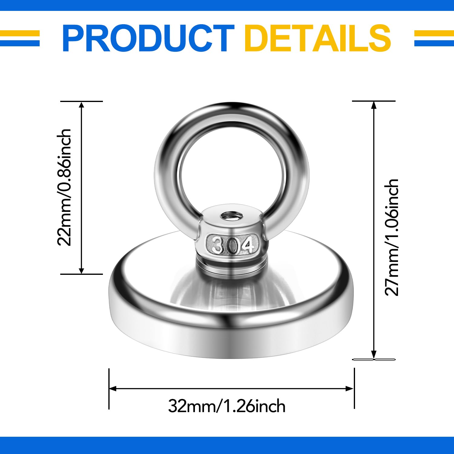 Strong Reliable Magnetic Hooks