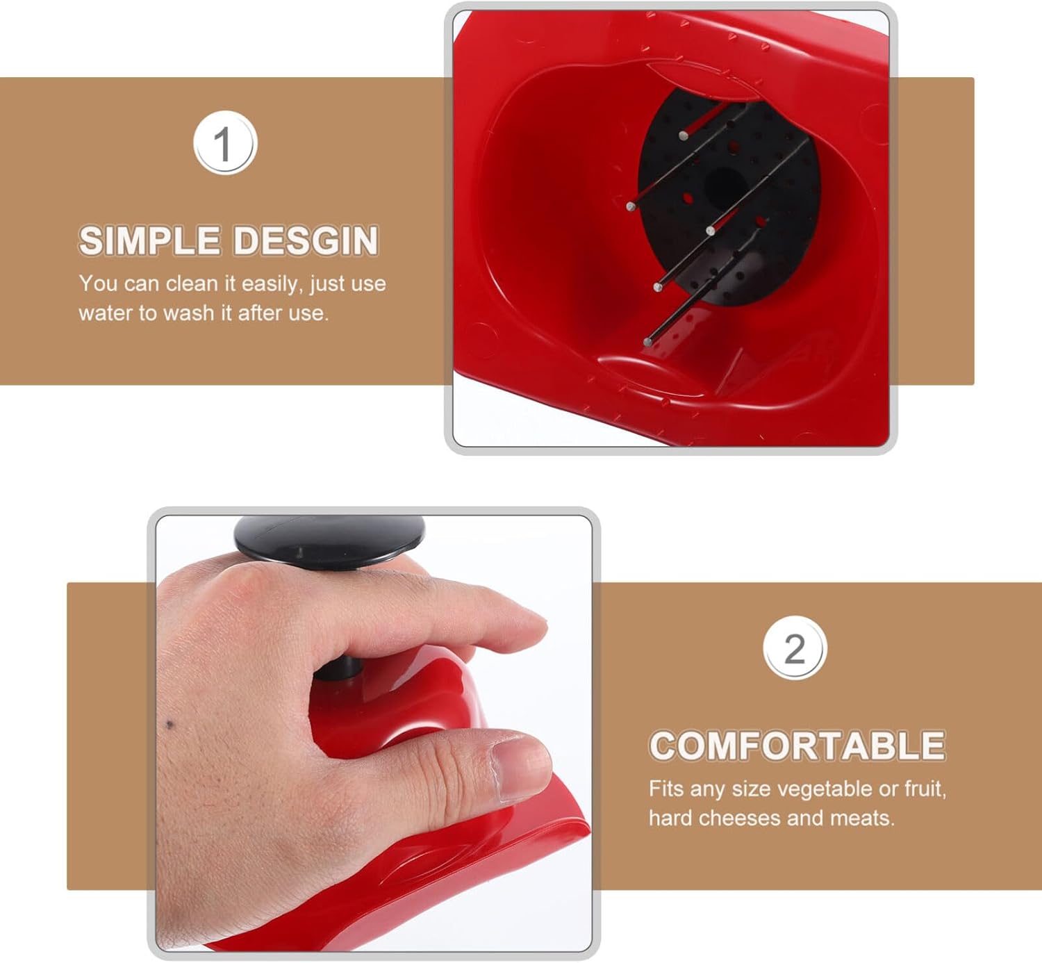 Kichvoe Mandolin Finge GuardFood Slicer Safety Protector