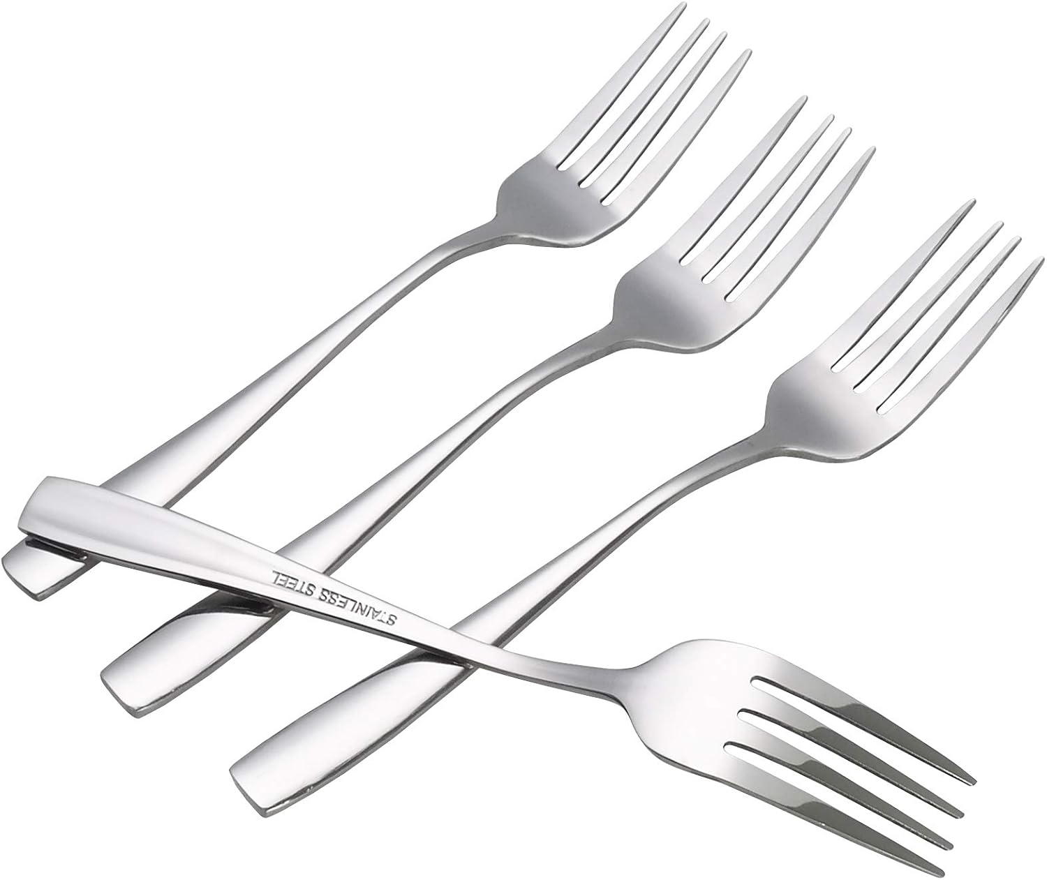Stainless Steel Dessert Fork Set 12-Piece Regressor Set