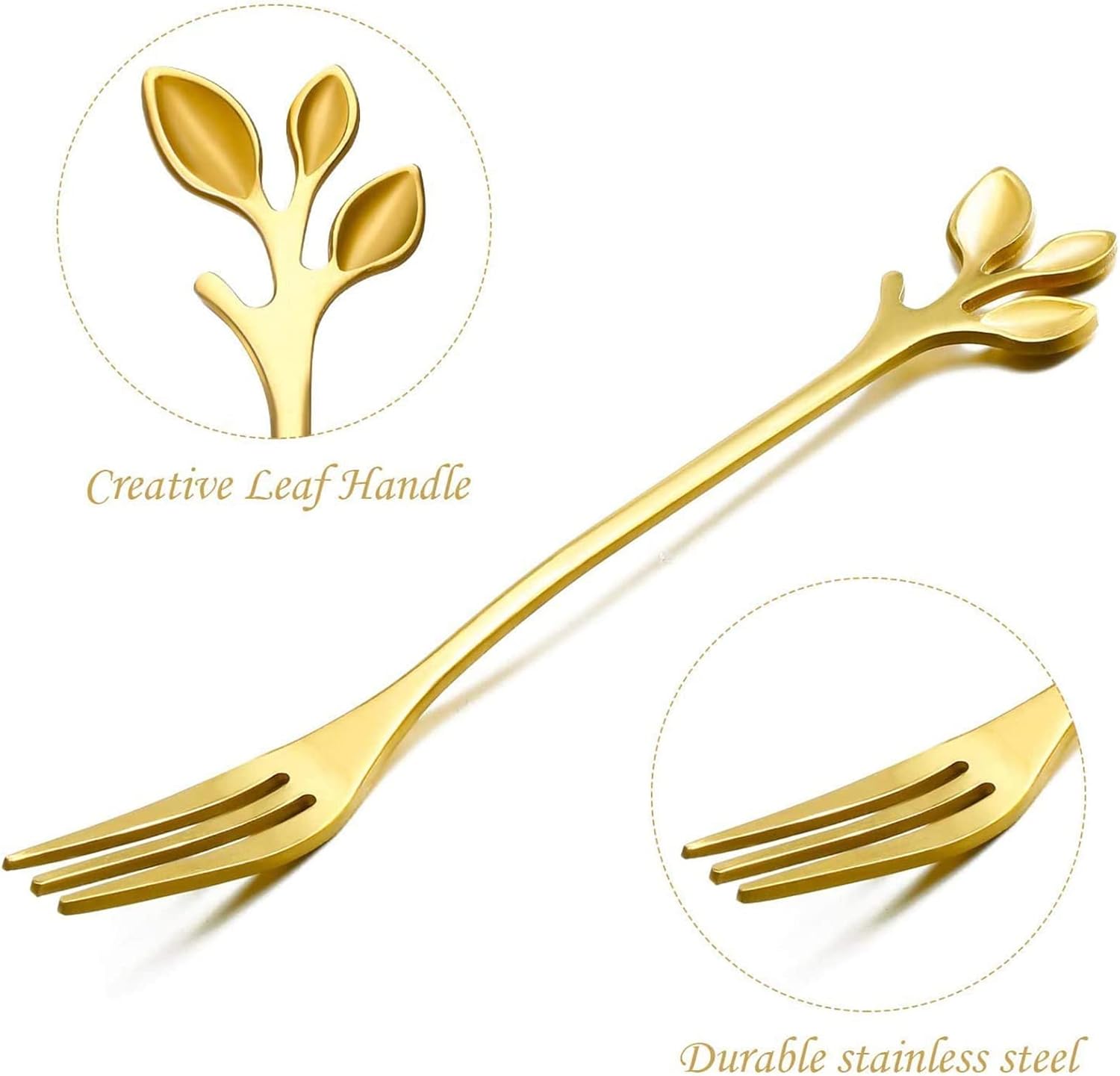 Auction-Winning Mini Forks for Appetizers Desserts 10PCS
