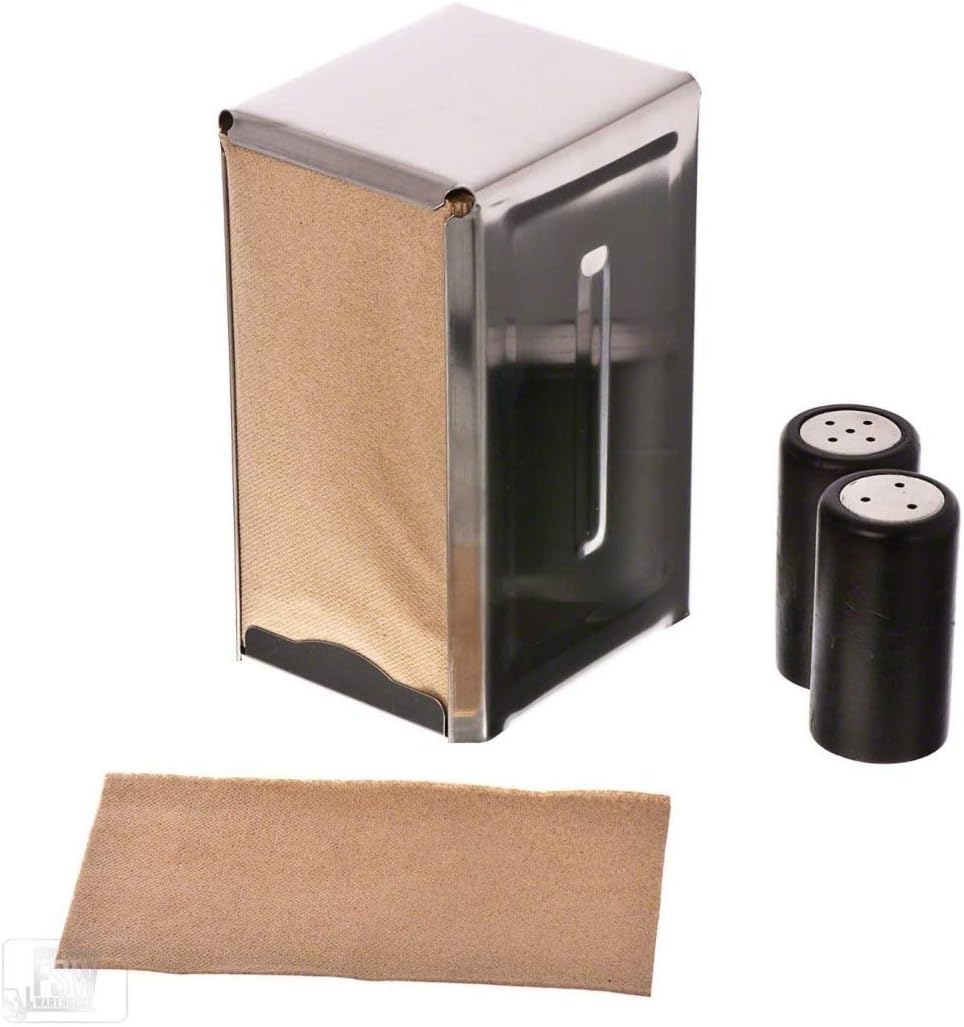 TrueCraW stainless steel napkin dispenser