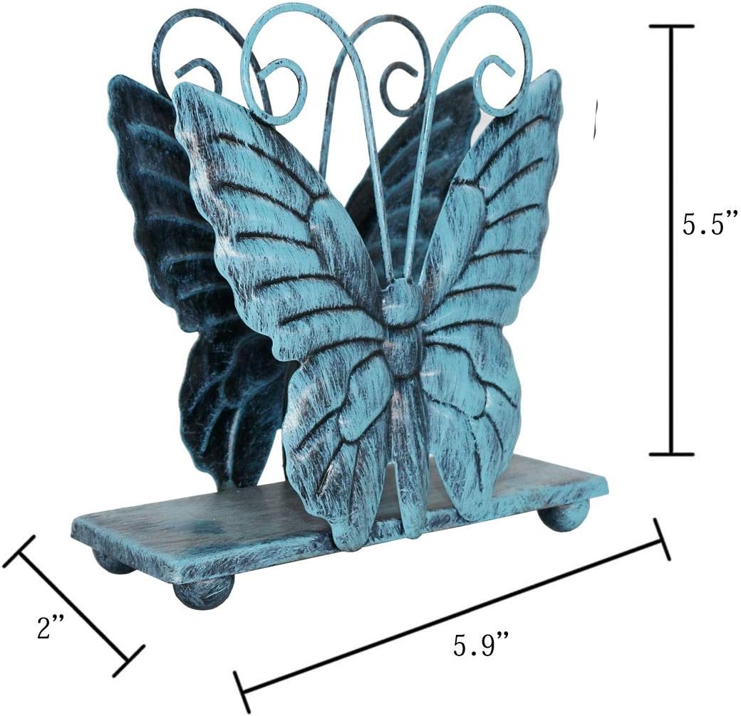 Butterfly Napkin Holder with Metal