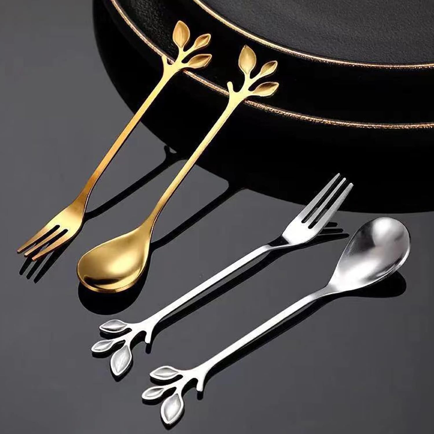 Auction-Winning Mini Forks for Appetizers Desserts 10PCS