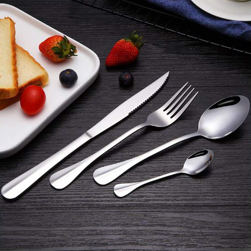 12-Piece Stainless Steel Flatware Set Extra Silverware Replacement Forks