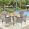 5piecespatiodiningsetsfor4outdoorpatiofurnituresetswithacaciawoodtabletopoutdoortableandchairswickeroutdoorfurnituresetforpatioyarddeckgazebogrey  Urban Country Home Decor 5 pieces patio dining sets for 4 outdoor patio furniture sets with acacia wood table top outdoor table and chairs wicker outdoor furniture set for patio yard deck gazebogrey  urban country home decor