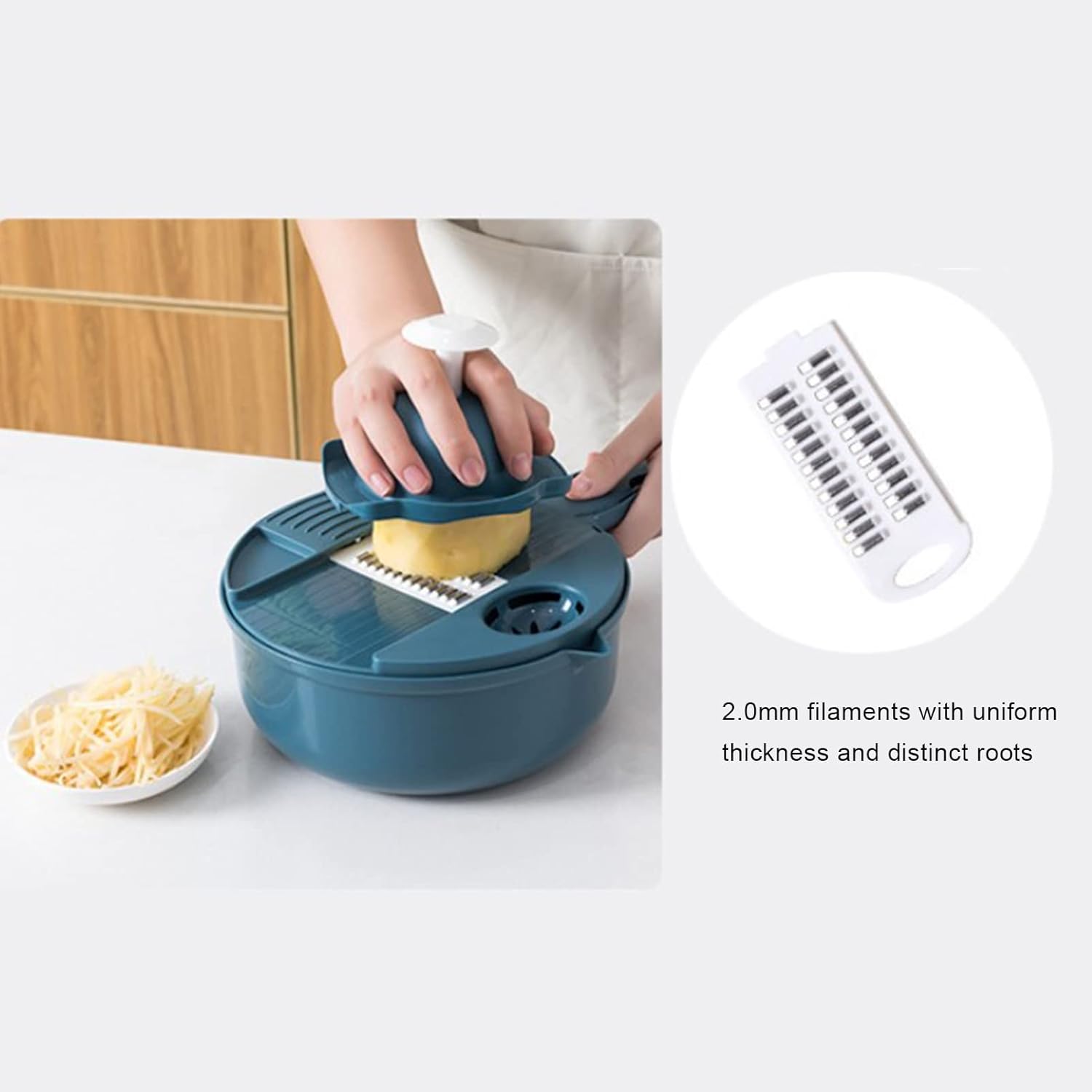 Mandoline Slicer Multi-Functional Kitchen Tool Pink