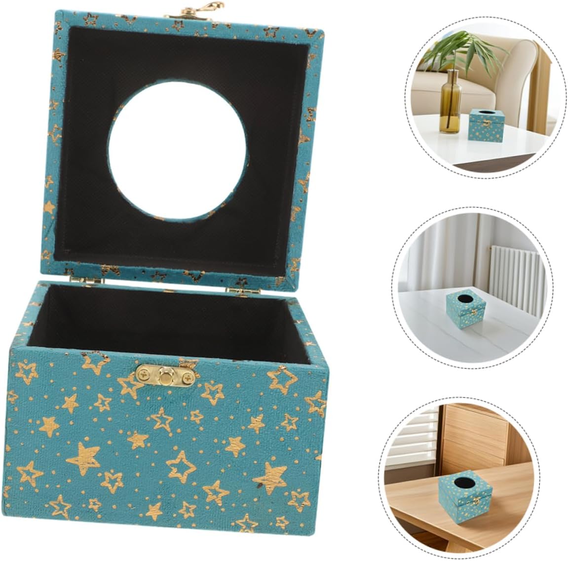 Elegant Retro Tissue Box Covers for Home Bathroom
