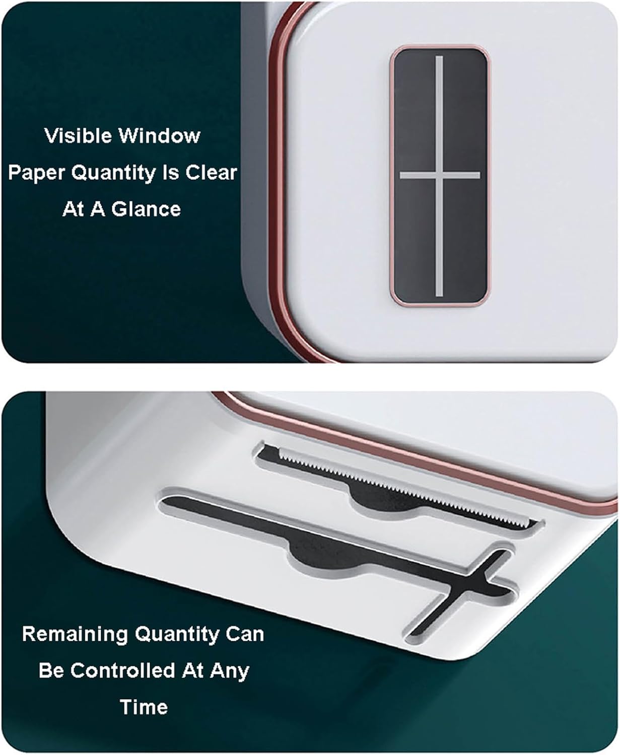 Space-Saving Wall-Mounted Toilet Paper Dispenser