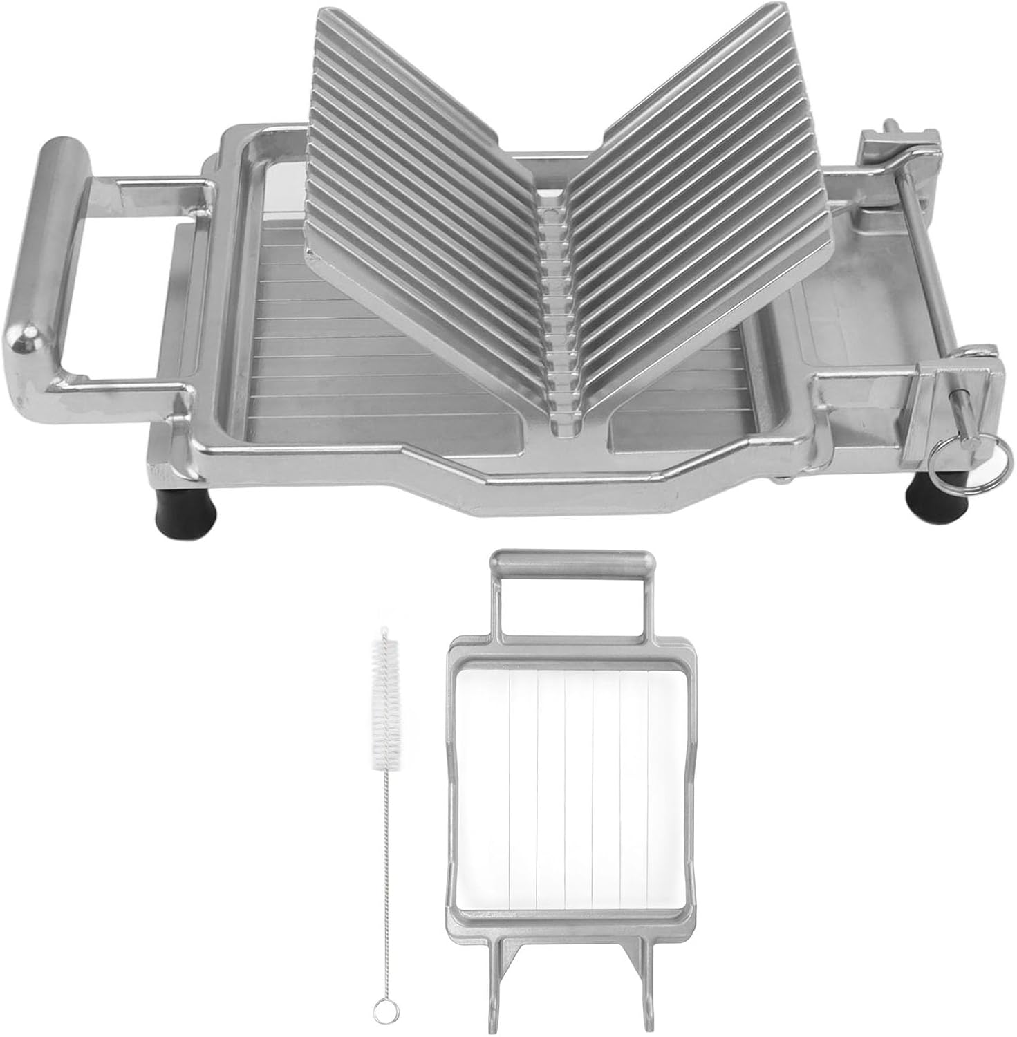Perfect Cheese Slicer 10mm 20mm AdjustabilityCommercial Bread Cheese Grater with Grid Scale