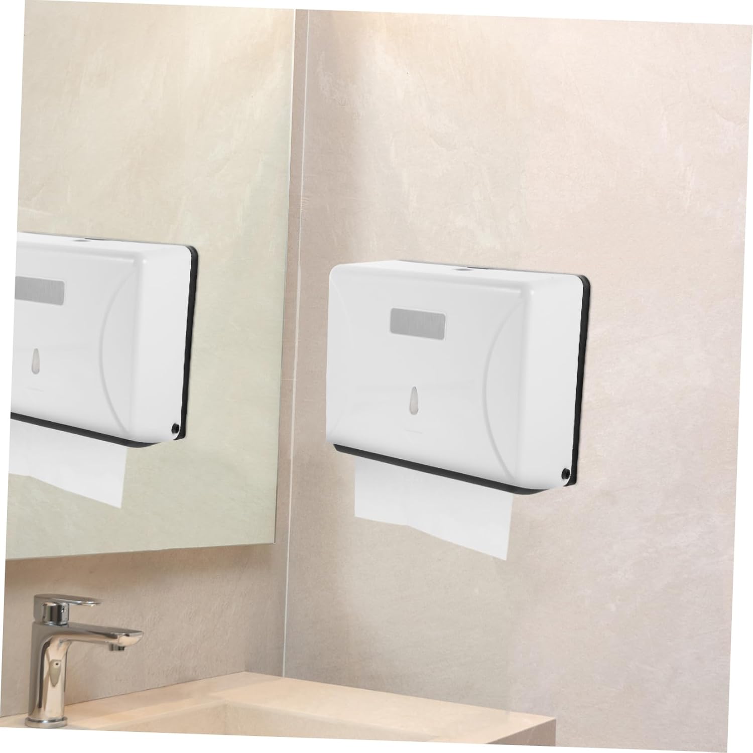 Elegant Touchless Wall-Mounted Tissue Box