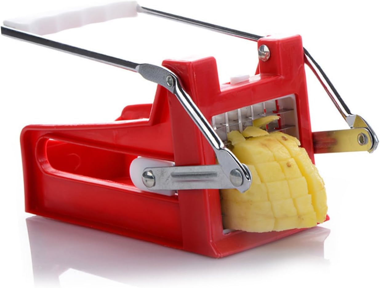 Zerodeko Stainless Steel Potato Slicer Family-Friendly Veggies Cutter