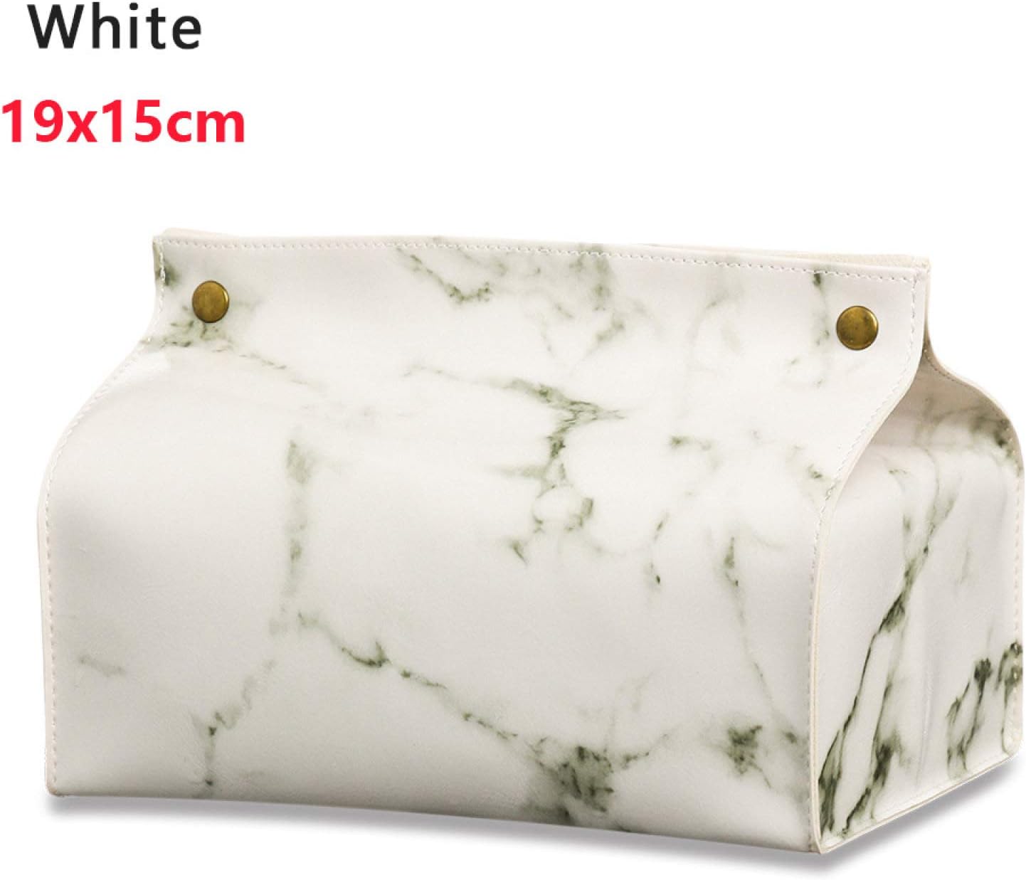 Chic White Tissue Box