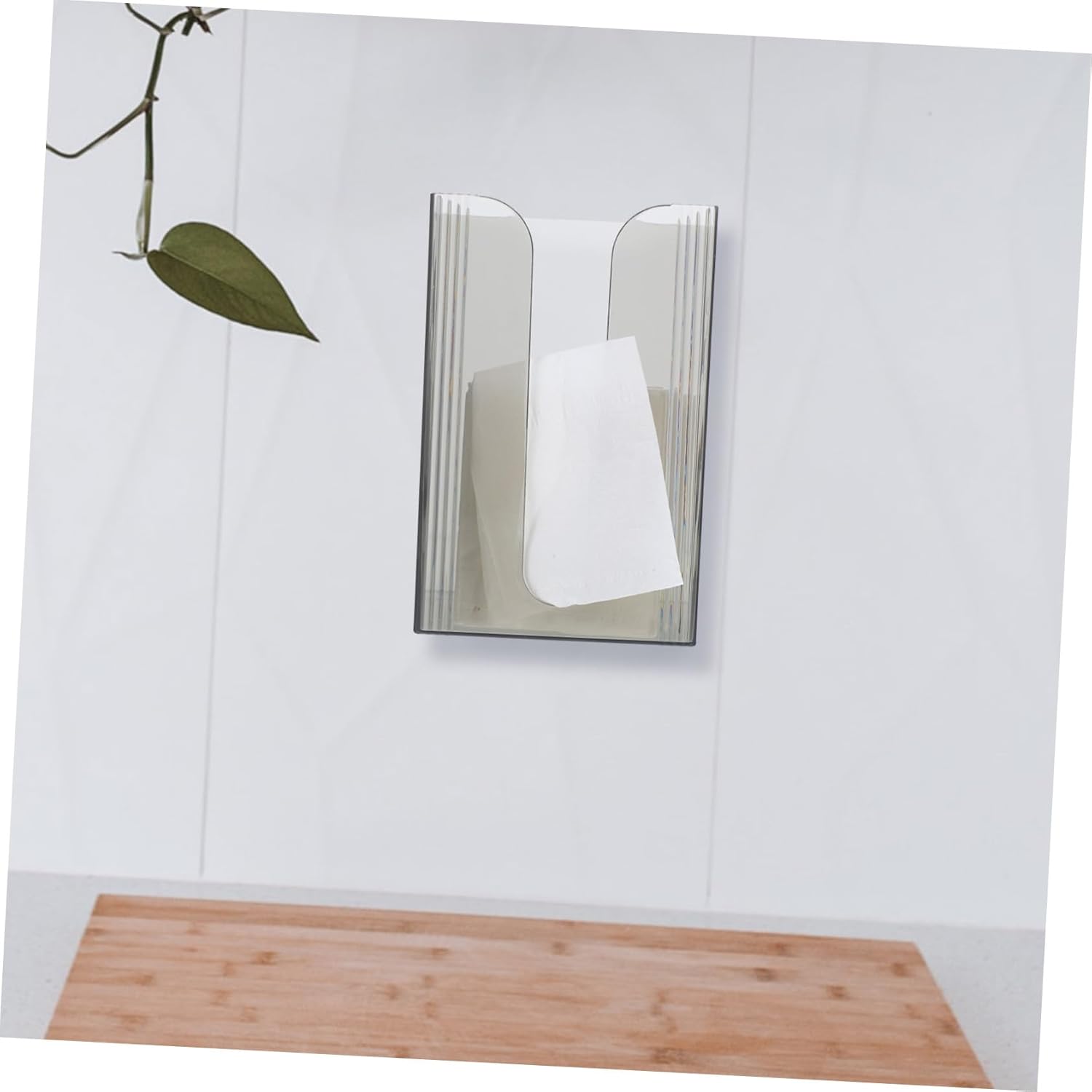 FELTECHELECTRSpace-Saving Wall-Mounted Tissue Box Efficient Bathroom Organizer Bundle