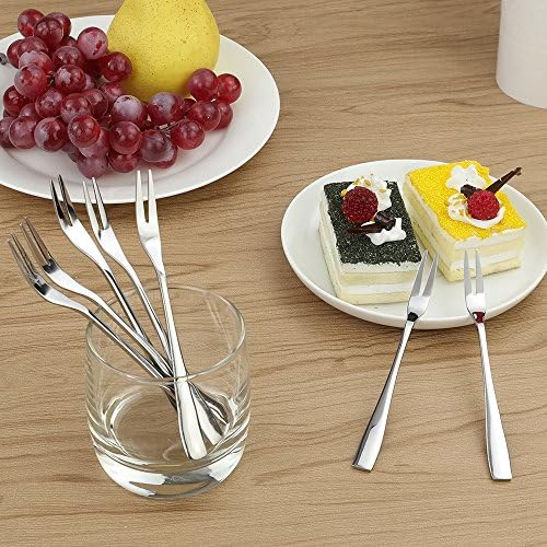 Elegant Small-Size Stainless Steel Two-Prong Forks