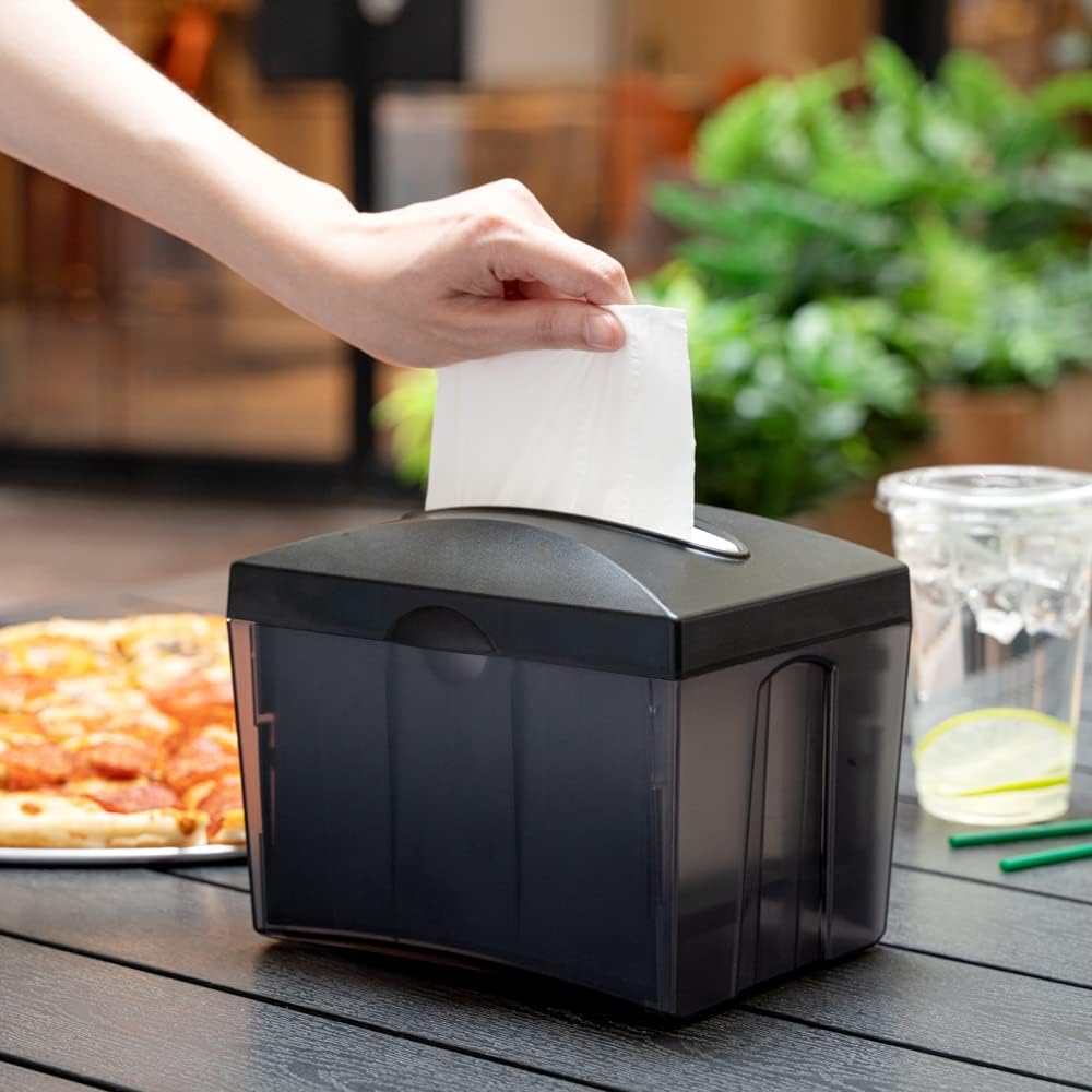 75x6x63 inch Napkin Holders Compact Tabletop Napkin Disperser for Easy Access