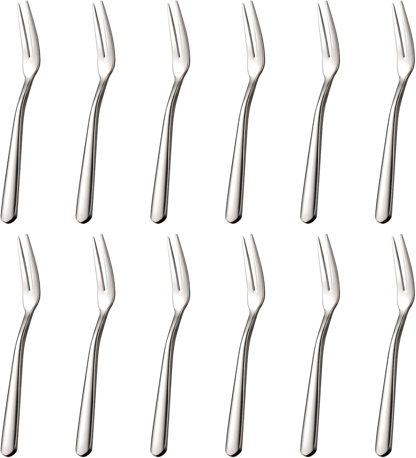 Deluxe Stainless Steel Fruit Forks
