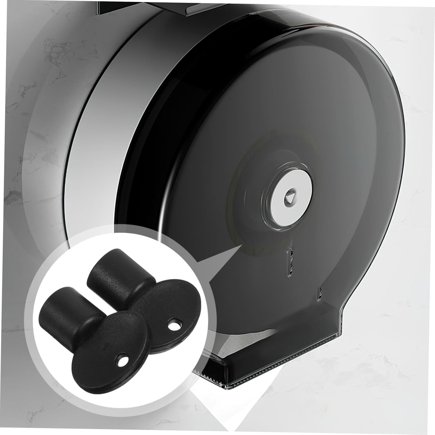 Commercial Toilet Paper Dispenser Key Replacement Sturdy Stylish Quick Access