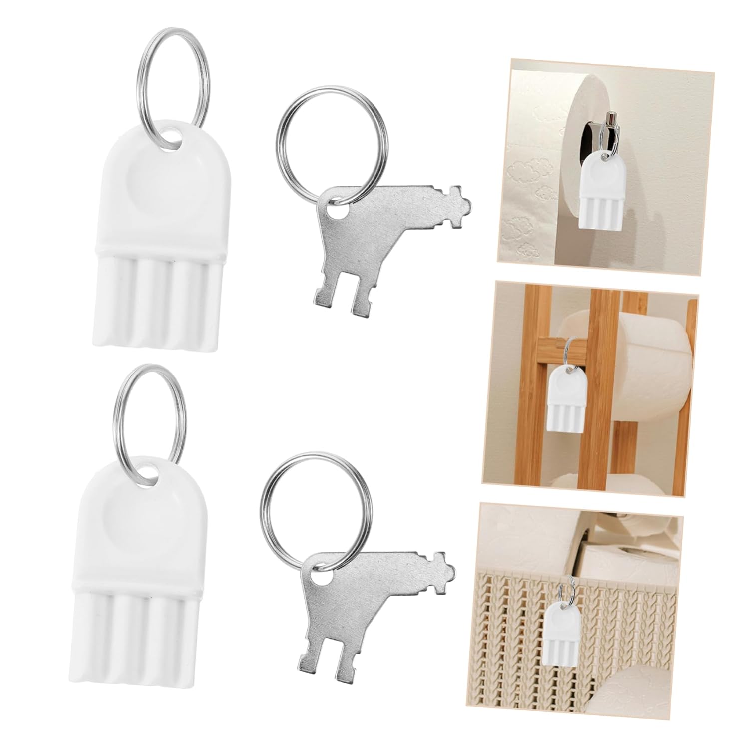Durable Commercial Dispenser Keys with Rings