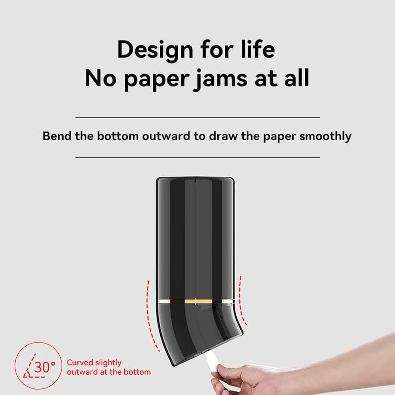 Space-Saving Wall-Mounted Towel Dispenser
