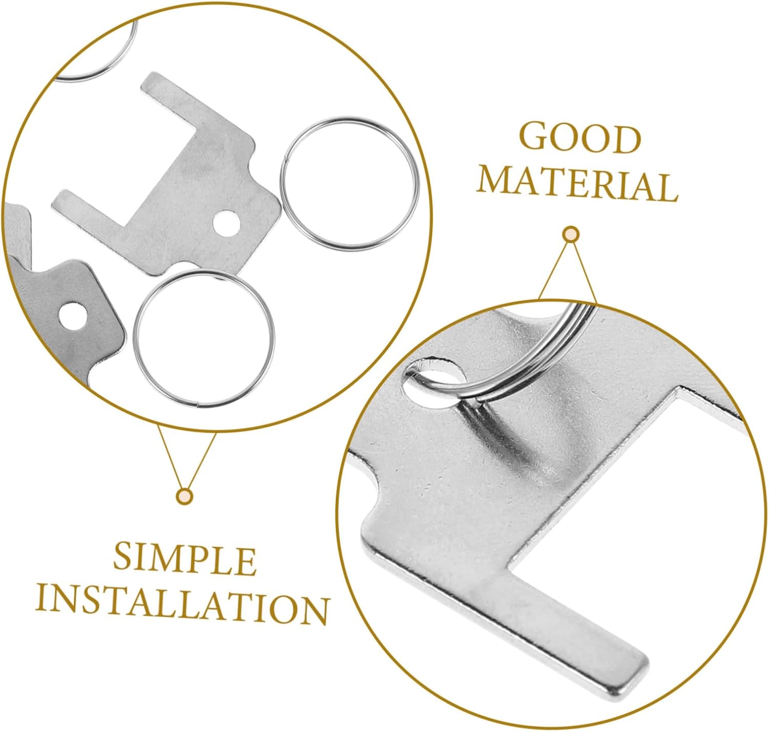 Premium 5-Pack Metal Commercial Paper Towel Dispenser Keys