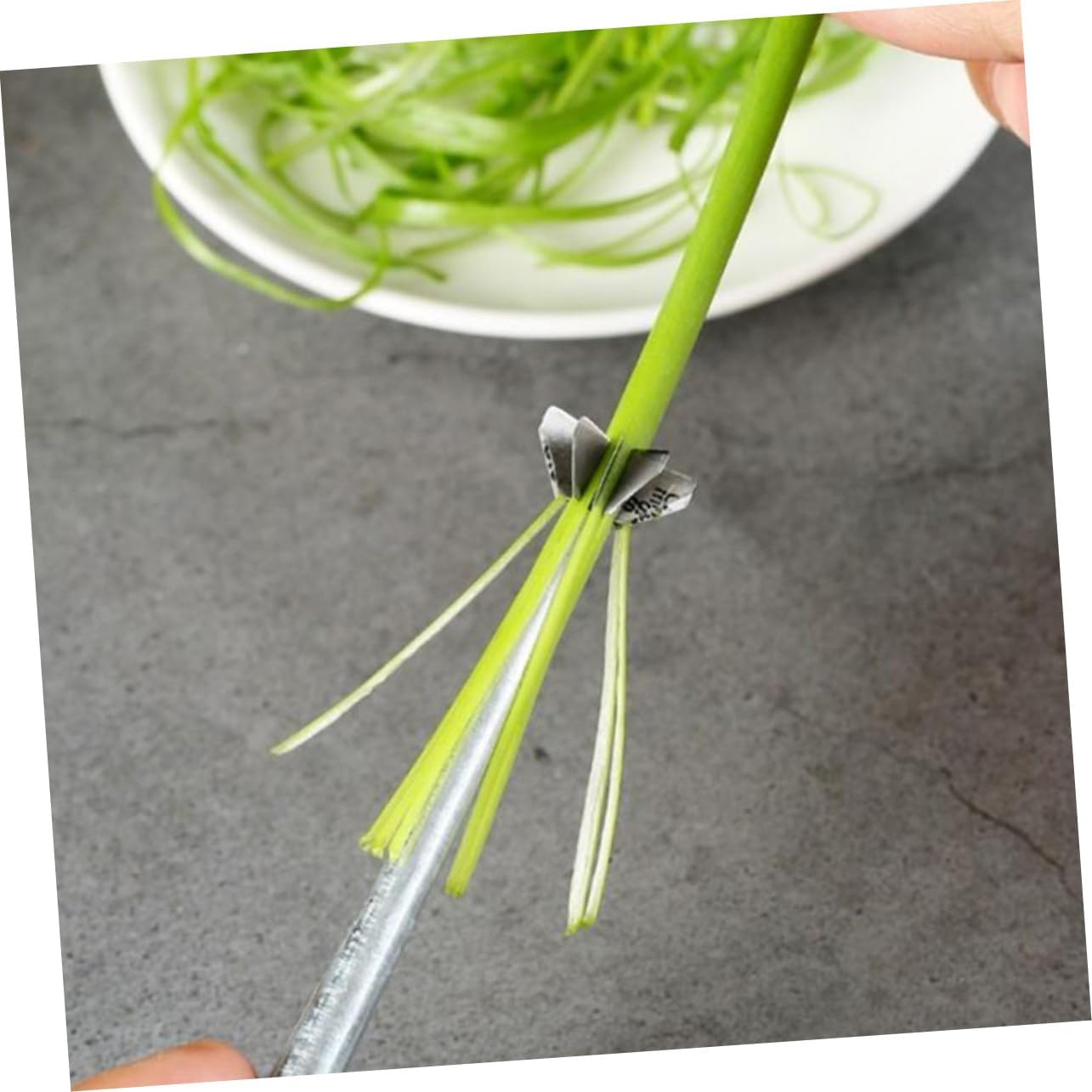 Scallion Slicer 1pc Green Onion and Scallion Tool Portable Kitchen Essential