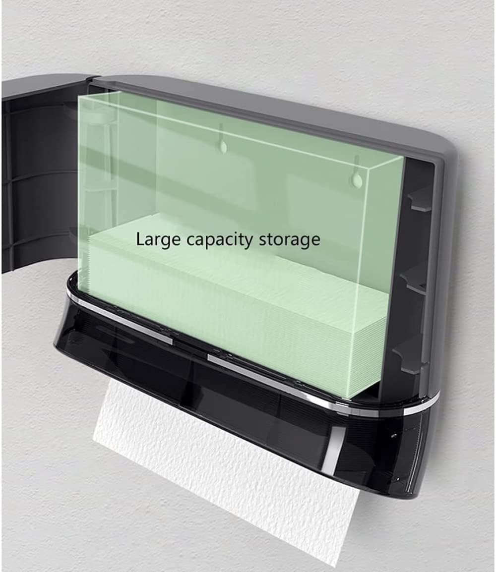 Green Wall-Mounted Paper Towel Dispenser 200 Pack