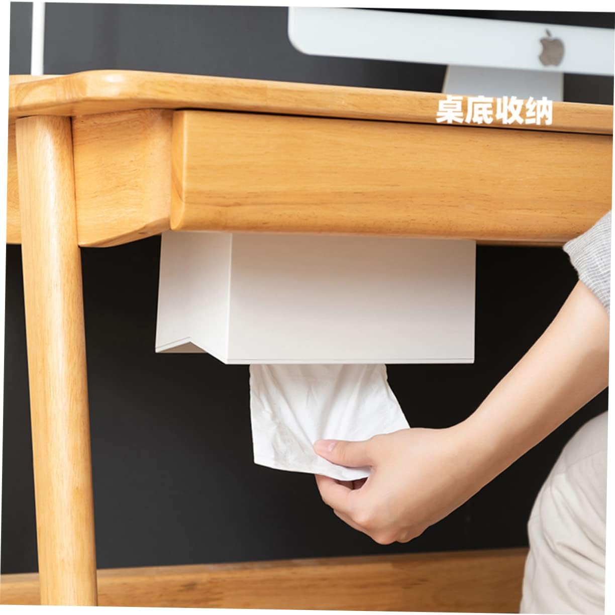 HAKIDZEL Waterproof Tissue Box Holder Bath Wall-Mounted Dispenser
