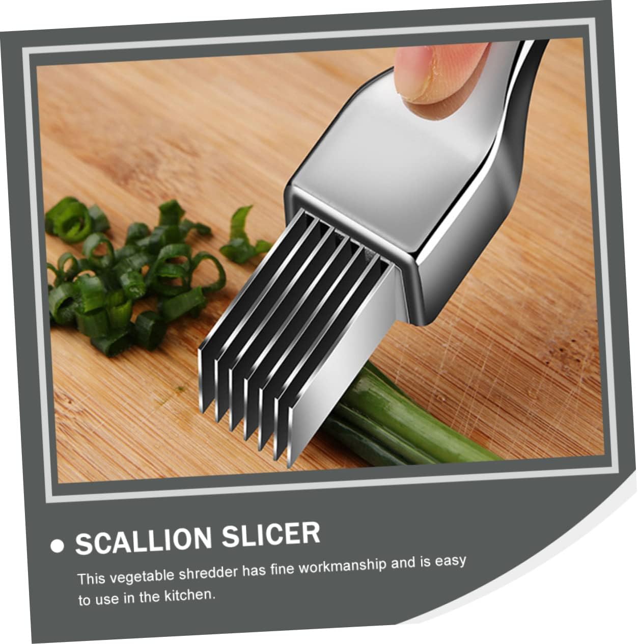 KICHOUSE Green Onion Shredder