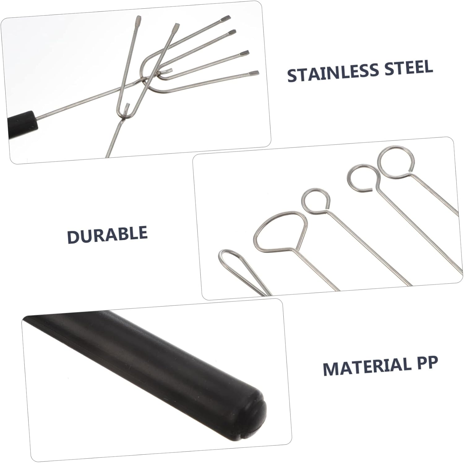 PrettyZoom 10-Piece Chocolate Dipping Fork Set