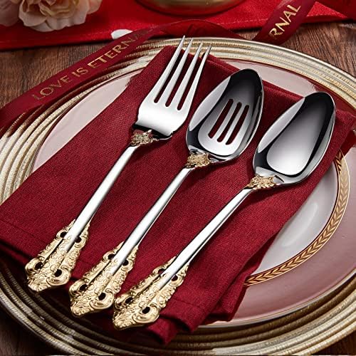 KEAWELL Gorgeous 5-Piece 1810 Stainless Steel Hostess Serving Utensil Set