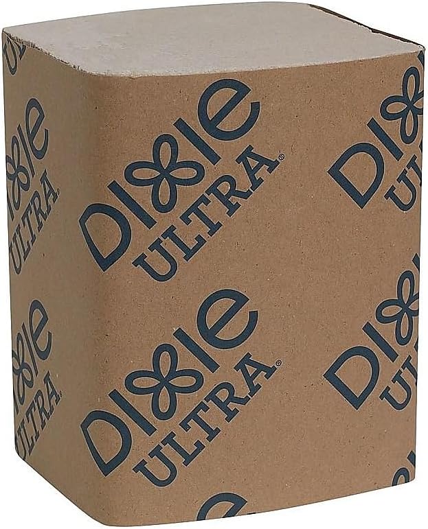 EasyNap 32017 Embossed 2-Ply Cocktail Napkins 65x5 Brown 6000CT