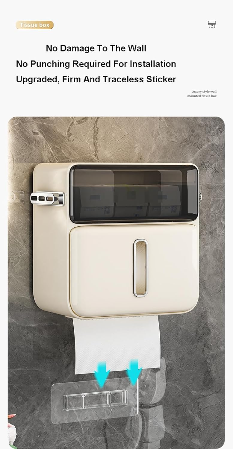 Commercial Paper Towel Dispenser with Drawer and Side Hooks 1