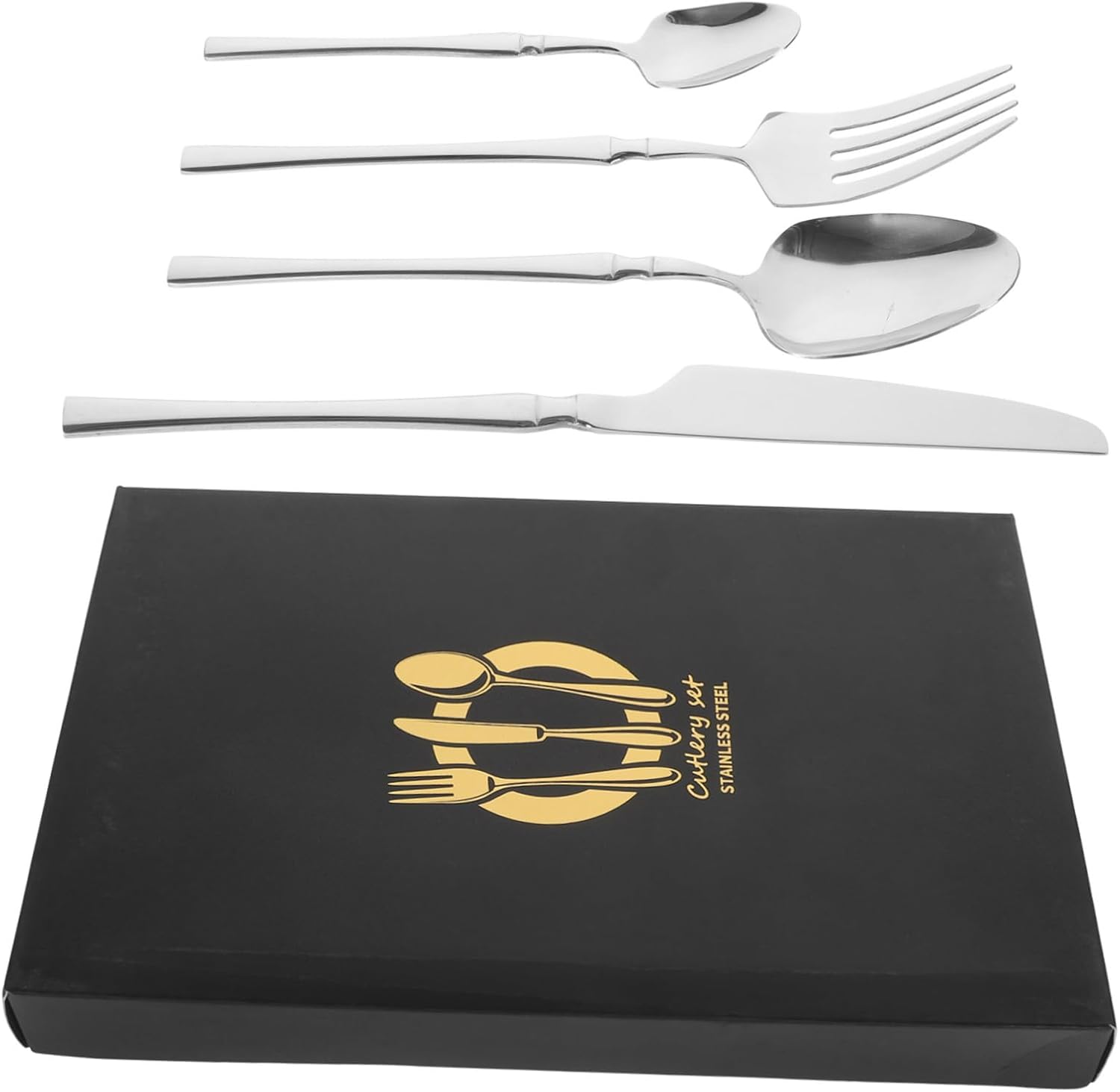 Elegant Stainless Steel Cutlery Set for Parties