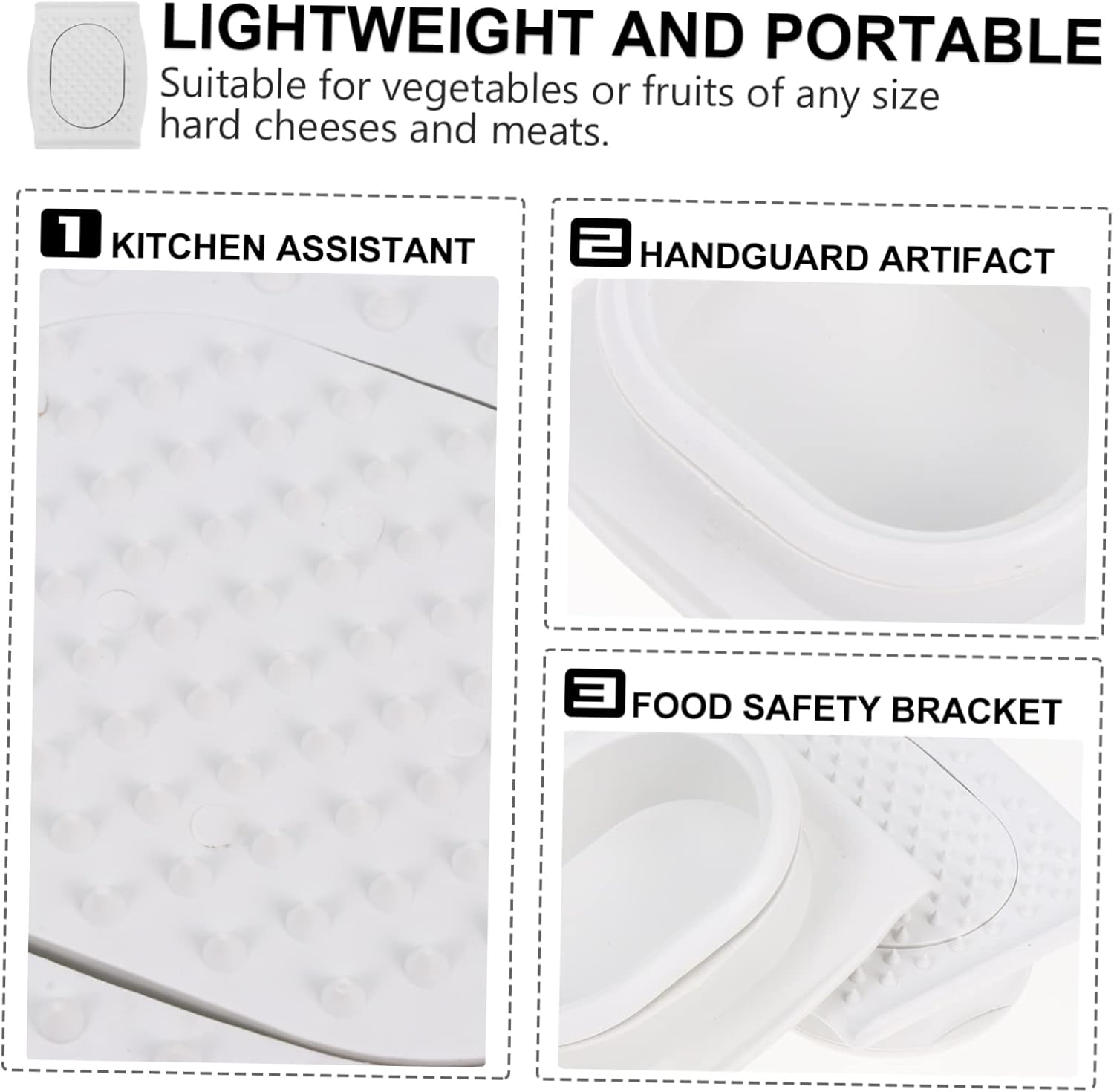 VOSAREA Mandoline Finger Guards